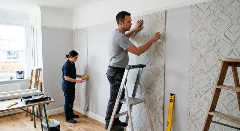 Wall Covering Installation in Roswell, GA