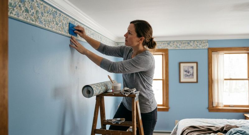 Wallpaper Border Installation in Conroe, TX