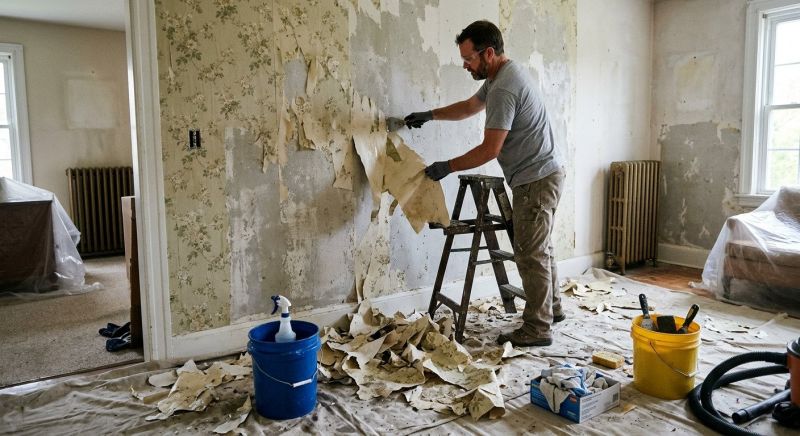 Wallpaper Removal Service in Olathe, KS