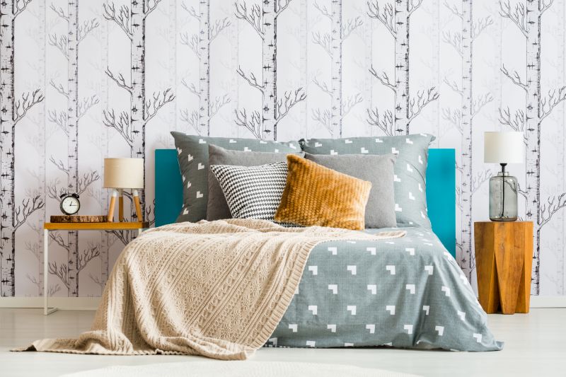 Bedroom Wallpaper Installation in Kansas City, KS