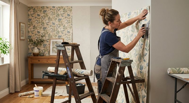 Kitchen Wallpaper Installation in Alpharetta, GA
