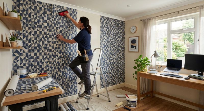 Kitchen Wallpaper Installation in Alpharetta, GA