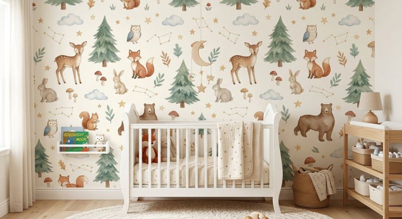Nursery Wallpaper Installation in Denver County, CO
