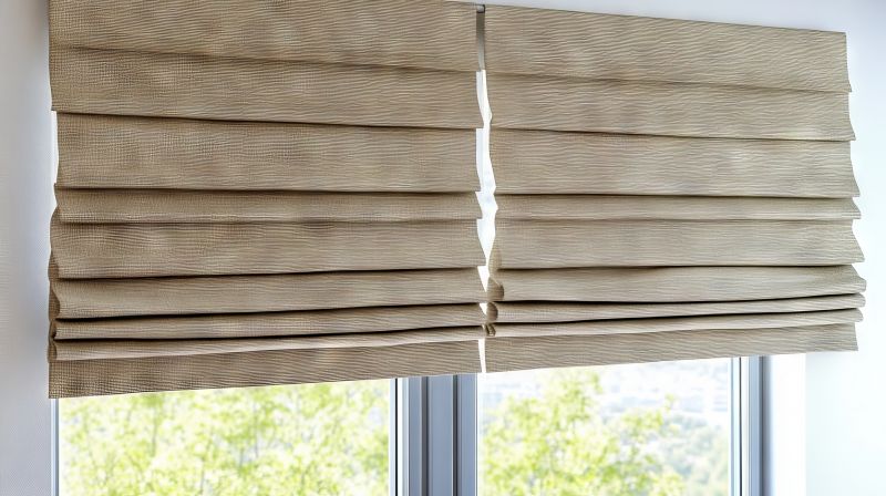 Roman Shades Installation