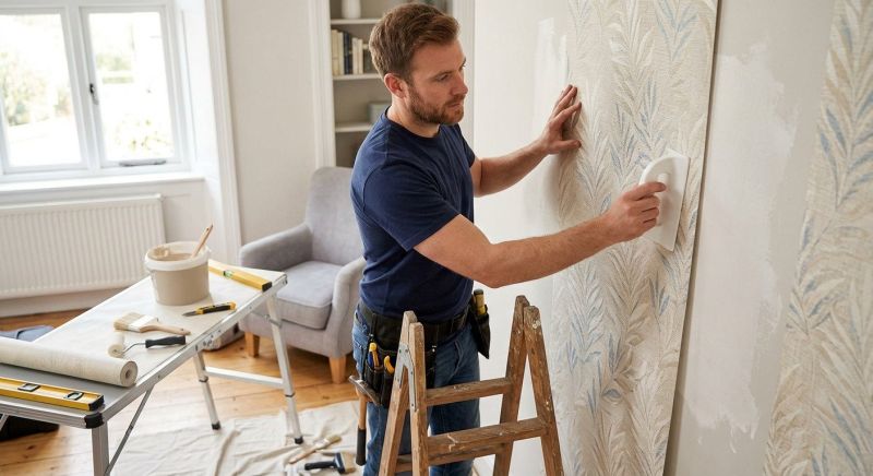 Wall Covering Installation in Conroe, TX