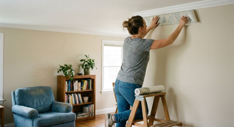 Wallpaper Border Installation in Littleton, CO