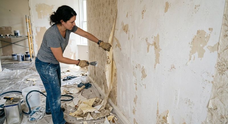 Wallpaper Removal Service in Alpharetta, GA