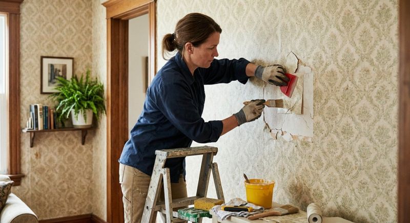 Wallpaper Repair in Conroe, TX