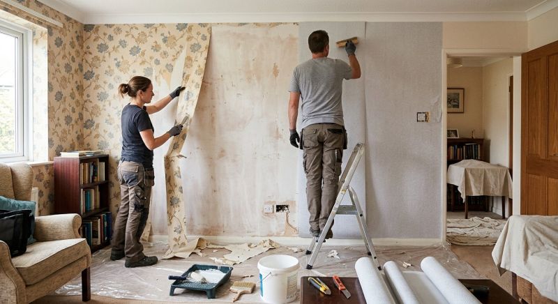 Wallpaper Replacement in Conroe, TX
