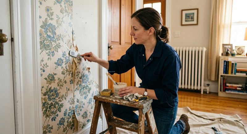 Wallpaper Seam Repair in Littleton, CO