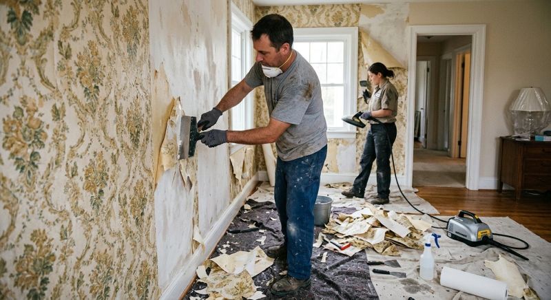 Wallpaper Stripping in Conroe, TX