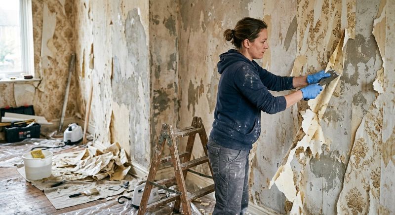 Wallpaper Stripping in Roseville, CA