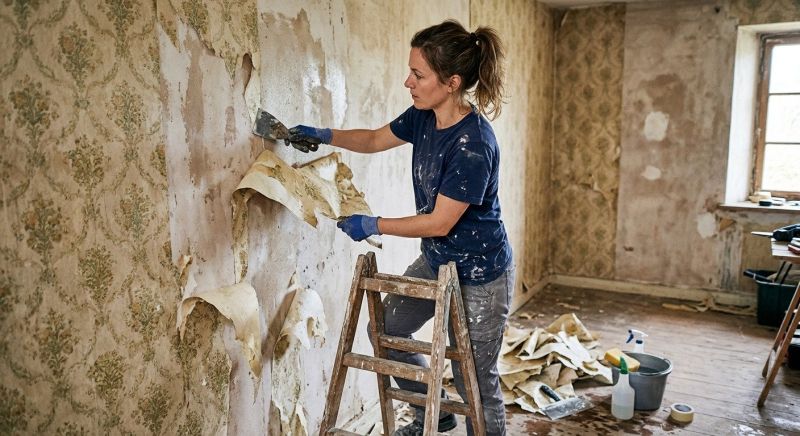 Wallpaper Stripping in Roswell, GA