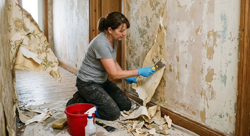 Wallpaper Stripping in Roswell, GA
