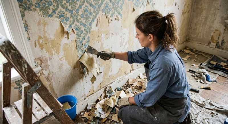 Wallpaper Stripping in Roswell, GA