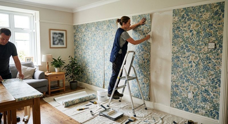 Wallpapering Service in Roswell, GA
