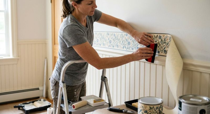 Wallpapering Service in Conroe, TX